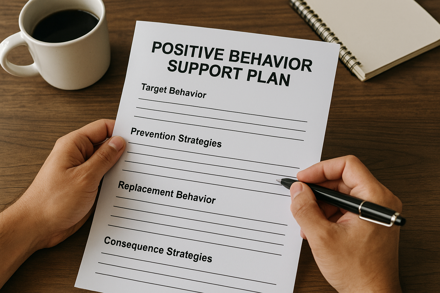 Positive Behaviour Support Plan Banner